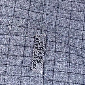 Chaps xl long sleeve 100% cotton men’s shirt.